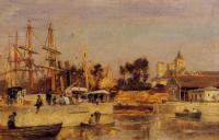 Lepine, Stanislas - A Corner of the Port, Caen